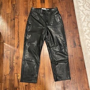 Abercrombie Vegan Leather Pants